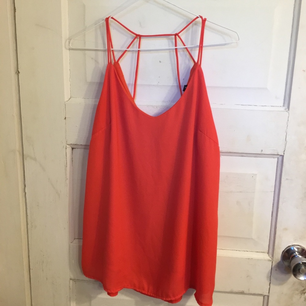 Orange women’s top